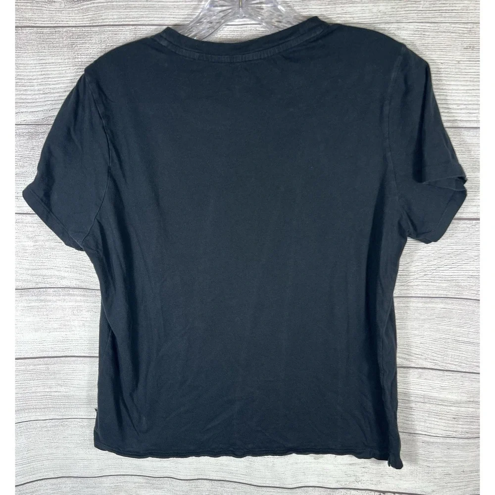 GAP 1969‎ Youth Large Black Graphic T Shirt Logo Tee Cotton